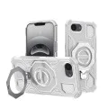 Калъф Камера за iPhone 16e - Carbon Shield PRO - Бял
