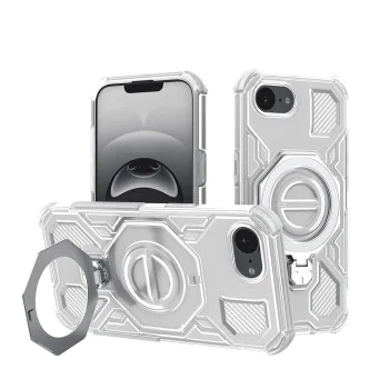 Калъф Камера за iPhone 16e - Carbon Shield PRO - Бял