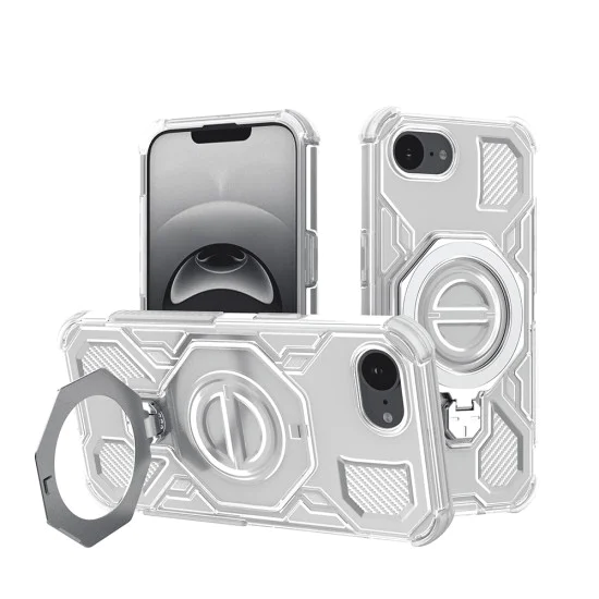 Калъф Камера за iPhone 16e - Carbon Shield PRO - Бял