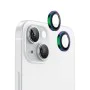 Протектор камера за iPhone 15 / iPhone 15 Plus - Оригинален Протектор камера за обектив с метална рамка - Цветен