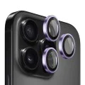 Протектор камера за iPhone 14 Pro / iPhone 14 Pro Max - Оригинален протектор за обектив с метална рамка - лилав