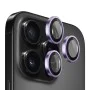 Протектор камера за iPhone 14 Pro / iPhone 14 Pro Max - Оригинален протектор за обектив с метална рамка - лилав