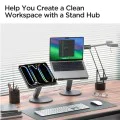 Стойка за лаптоп (LD204H) - в хъб 2x USB, 3x тип