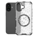 Калъф за iPhone 17 - HoneyComb Shield MagSafe - Бял