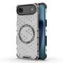 Калъф за iPhone 17 Air - HoneyComb Shield MagSafe - Бял