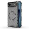 Калъф за iPhone 17 Air - HoneyComb Shield MagSafe - черен