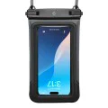Калъф за IPX8, за телефон, макс. 6,9 - (опаковки 2) Водоустойчив калъф (A611P) - Черен