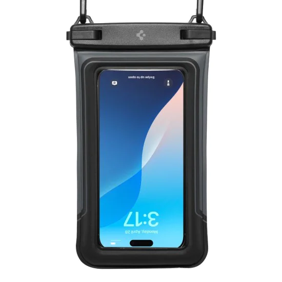 Калъф за IPX8, за телефон, макс. 6,9 - (опаковки 2) Водоустойчив калъф (A611P) - Черен