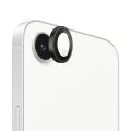 Протектор камера за iPhone 16e - оригинален протектор за обектив с метална рамка - черен