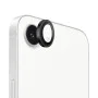 Протектор камера за iPhone 16e - оригинален протектор за обектив с метална рамка - черен