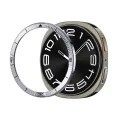 Протектор за Samsung Galaxy Watch8 44mm, неръждаема стомана - Bezel Tune Pilot - сребрист