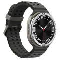 Протектор за Samsung Galaxy Watch8 44mm, неръждаема стомана - Bezel Tune Pilot - сребрист