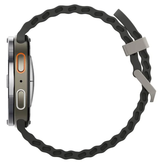 Протектор за Samsung Galaxy Watch8 44mm, неръждаема стомана - Bezel Tune Pilot - сребрист