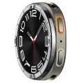 Протектор за Samsung Galaxy Watch8 44mm, неръждаема стомана - Bezel Tune Pilot - сребрист