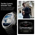 Протектор за Samsung Galaxy Watch8 44mm, неръждаема стомана - Bezel Tune Pilot - сребрист