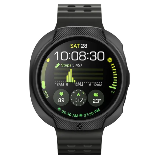 Каишка за Samsung Galaxy Watch8 40mm - Liquid Air - Черен