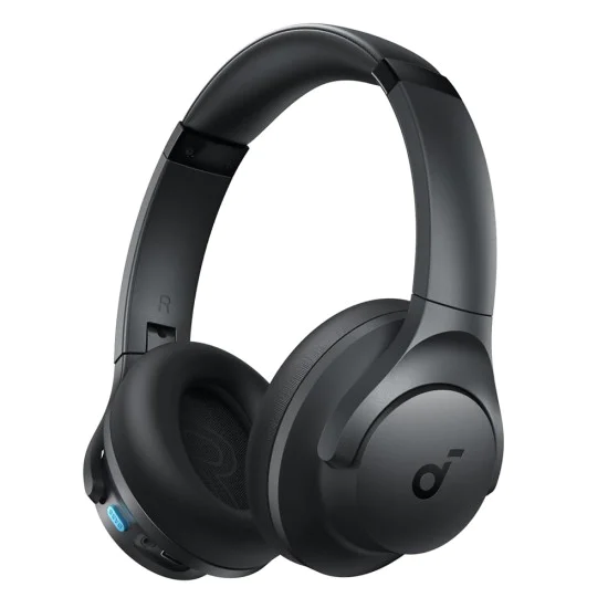 Anker - Безжични слушалки SoundCore Q11i (A3005GA1) - с дълбок бас, 60 часа време за възпроизвеждане, Hi-Res аудио, Multipoint, EQ - Черни