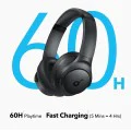 Anker - Безжични слушалки SoundCore Q11i (A3005GA1) - с дълбок бас, 60 часа време за възпроизвеждане, Hi-Res аудио, Multipoint, EQ - Черни