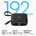 Anker - Безжични слушалки P41i (A3937G11) - с вградено зарядно, стойка, Lightning, ANC, 6 микрофона, режим за игра, бас - Черни
