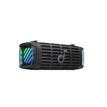 Синthoot Тон Колона, Lightshow, 50W, 16H време за възпроизвеждане, IP68, 2x Bass Power - Безжичен високоговорител Soundcore Boom 3i (D5100010) - Черен