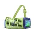 Синthoot Тон Колона, Lightshow, 50W, 16H време за възпроизвеждане, IP68, 2x мощност на баса - безжичен високоговорител Soundcore Boom 3i (D5100060) - зелен