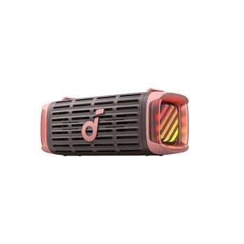 Синthoot Тон Колона, Lightshow, 50W, 16H възпроизвеждане, IP68, бас - безжичен високоговорител Soundcore Boom 3i (D5100080) - Desert Rose Brown