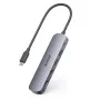 Anker - Докинг станция (A8357HA0) - 5 в 1, USB-C, 2x USB-A 2.0, 1x USB-A 3.0, 4K HDMI, 5Gbps, 90W - Черна