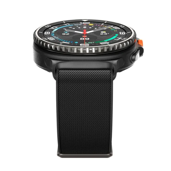 Каишка за Samsung Galaxy Watch8 / Classic (40 / 44 / 46mm) - Lite Fit - черен