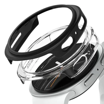 Протектор за Samsung Galaxy Watch8 44mm - Ringke - (2 броя) Тънък Протектор - Прозрачен / Матово Черен