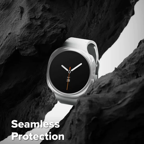 Протектор за Samsung Galaxy Watch8 44mm - Ringke - (2 броя) Тънък Протектор - Прозрачен / Матово Черен
