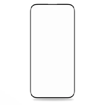 Протектор за iPhone 16 Pro Max - 2.5D Silk Full Cover HD Glass (5 пакета) - черен