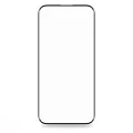 Протектор за iPhone 16 Pro - 2.5D Silk Full Cover HD Glass (5 пакета) - черен