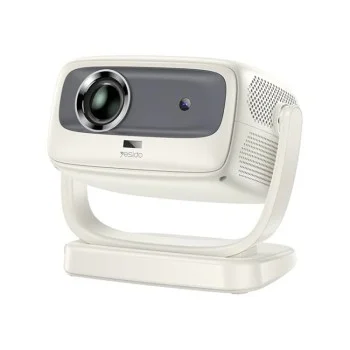 Смарт проектор – Yesido Smart Projector (TV13) – 1280×720P, 190ANSI, Android 9.0, Bluetooth V5.1 – Бял
