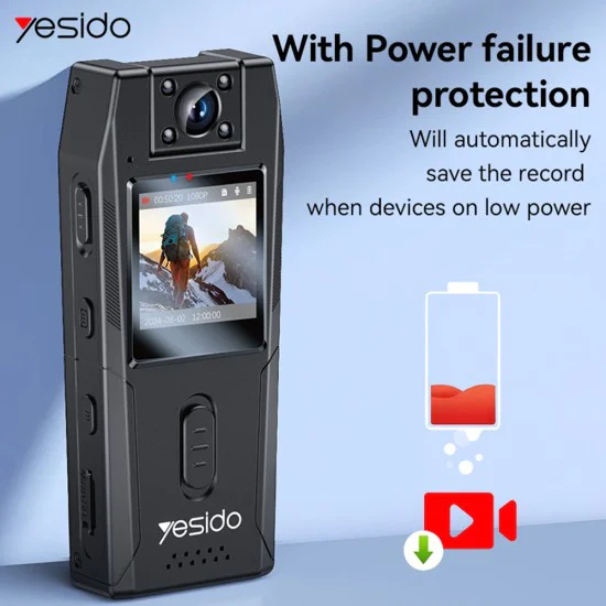 Смарт камера – Yesido Digital Smart Camera (KM25) – 1.3, 1920×1080p, 200MP, нощно виждане – Черна