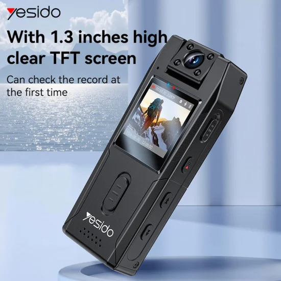 Смарт камера – Yesido Digital Smart Camera (KM25) – 1.3, 1920×1080p, 200MP, нощно виждане – Черна