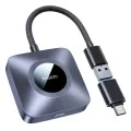 Адаптер за безжичен CarPlay – Yesido Wireless CarPlay Adapter (KM23) – USB → Type-C, Bluetooth V5.0, 1080P – Сив
