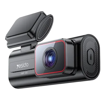 Автомобилна камера – Yesido Dash Camera (KM21) – Full HD 1080p, 145°, 1.47" IPS дисплей – Черна