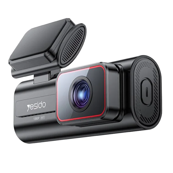 Автомобилна камера – Yesido Dash Camera (KM21) – Full HD 1080p, 145°, 1.47 IPS дисплей – Черна