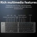 Сгъваема клавиатура – Yesido Foldable Keyboard (KB27) – Type-C, 150mAh, Bluetooth 5.0, ултра тънка – Черна