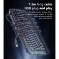 Геймърска клавиатура – Yesido Wireless Keyboard (KB21) – Механична, RGB, жична, 104 клавиша, 1.5m – Черна