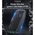 Геймърска клавиатура – Yesido Wireless Keyboard (KB21) – Механична, RGB, жична, 104 клавиша, 1.5m – Черна