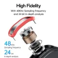 Лавалиерен микрофон – Yesido Lavalier Microphone 2in1 (KR19) – магнитен клипс, 360°, CD аудио, 600mAh, 2.4GHz – Черен