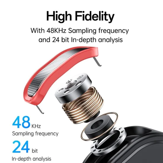 Лавалиерен микрофон – Yesido Lavalier Microphone 2in1 (KR19) – магнитен клипс, 360°, CD аудио, 600mAh, 2.4GHz – Черен
