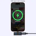 Лавалиерен микрофон – Yesido Lavalier Microphone 2in1 (KR19) – магнитен клипс, 360°, CD аудио, 600mAh, 2.4GHz – Черен