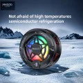Охладител за телефон – Yesido Phone Cooler (C226) – Полупроводников, Магнитен, RGB, Дисплей – Сив