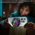Охладител за телефон – Yesido Phone Cooler (C226) – Полупроводников, Магнитен, RGB, Дисплей – Сив