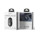 Геймърска мишка – Yesido Wired Gaming Mouse (KB32) – USB, RGB, 7200DPI, ултра-лека – Черна