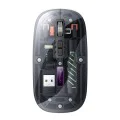 Безжична мишка – Yesido Wireless Mouse (KB29) – Type-C, BT + 2.4G, 800/1200/1600 DPI, 400mAh – Черна