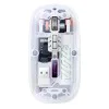 Безжична мишка – Yesido Wireless Mouse (KB29) – Type-C, BT + 2.4G, 800/1200/1600 DPI, 400mAh – Бяла