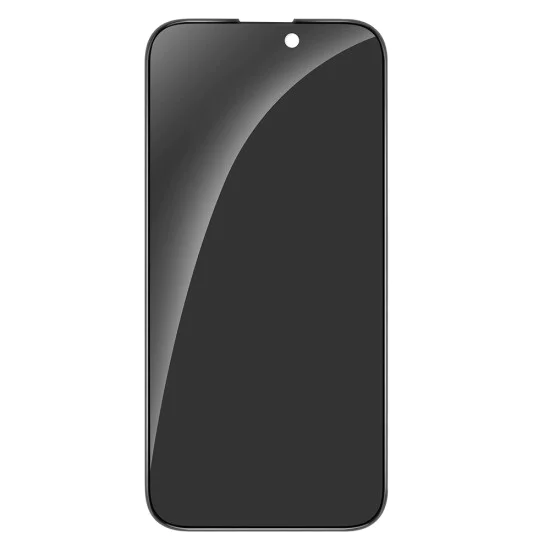 Протектор за iPhone 16 Pro Max - ANANK - 2.5D 2X подсилен протектор за екран с инсталационна кутия - Черен